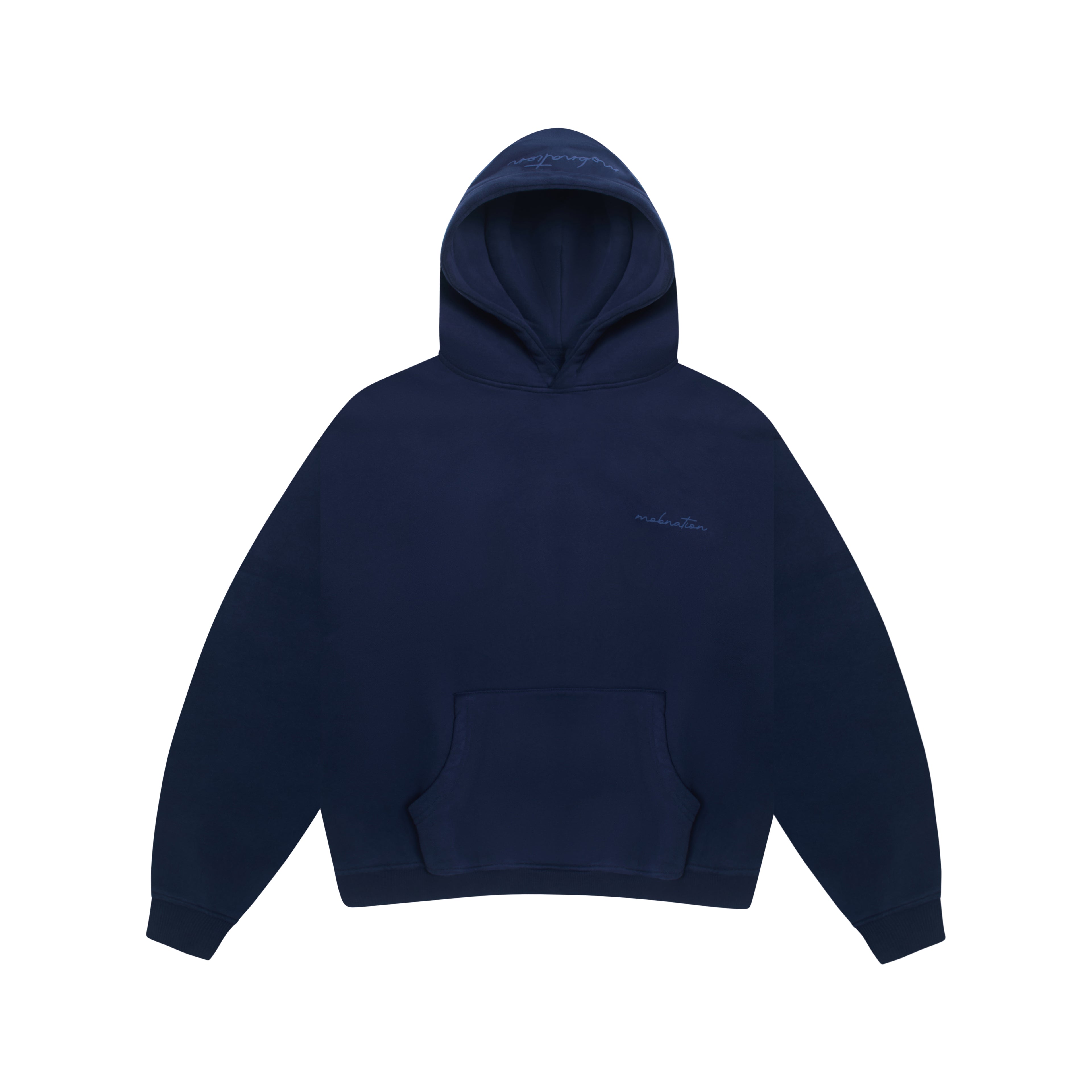 BLUE WASHED HOODIE