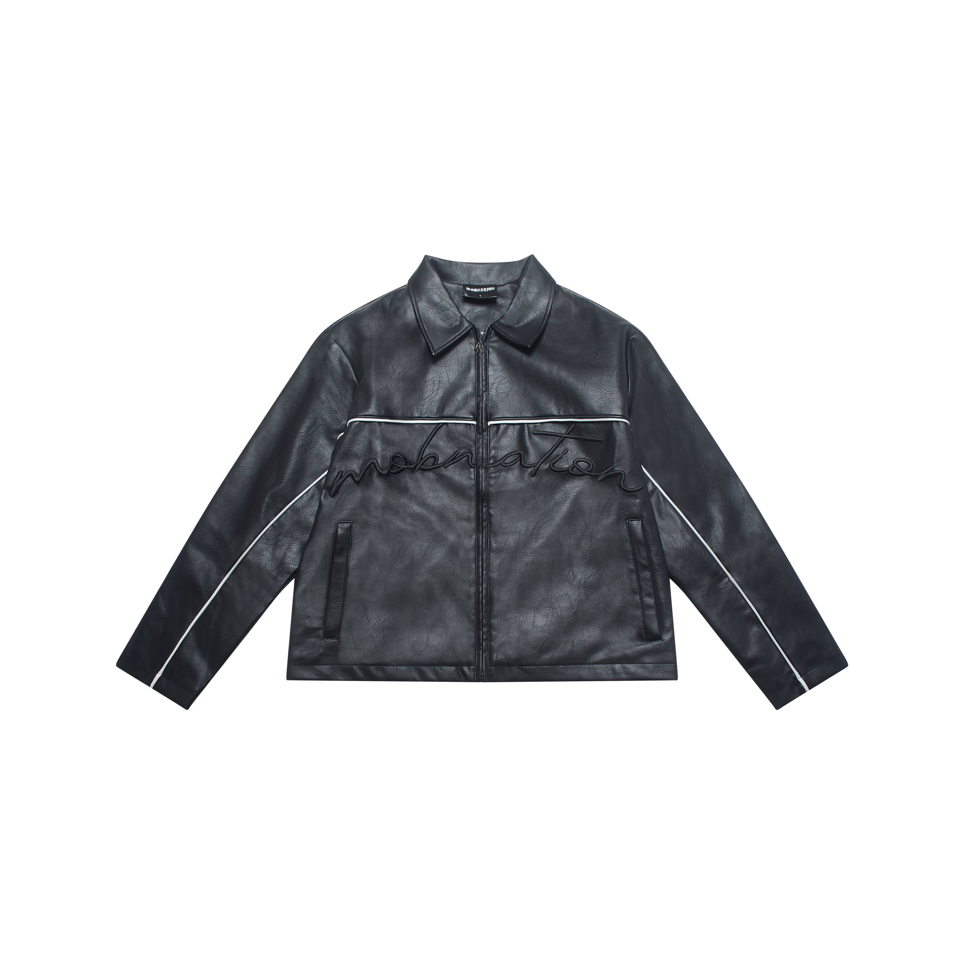 BLACK LEATHER