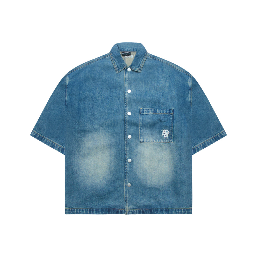 BLUE DENIM SHIRT