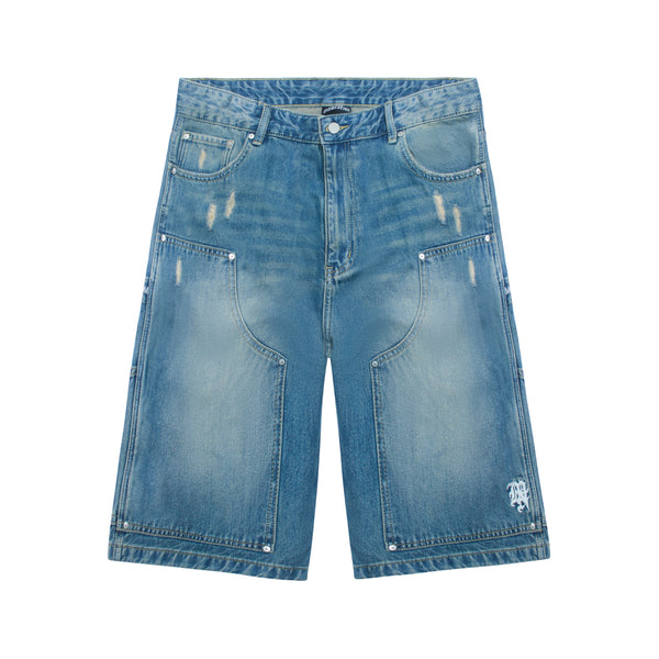 BLUE RIVET JORTS – Mob Nation