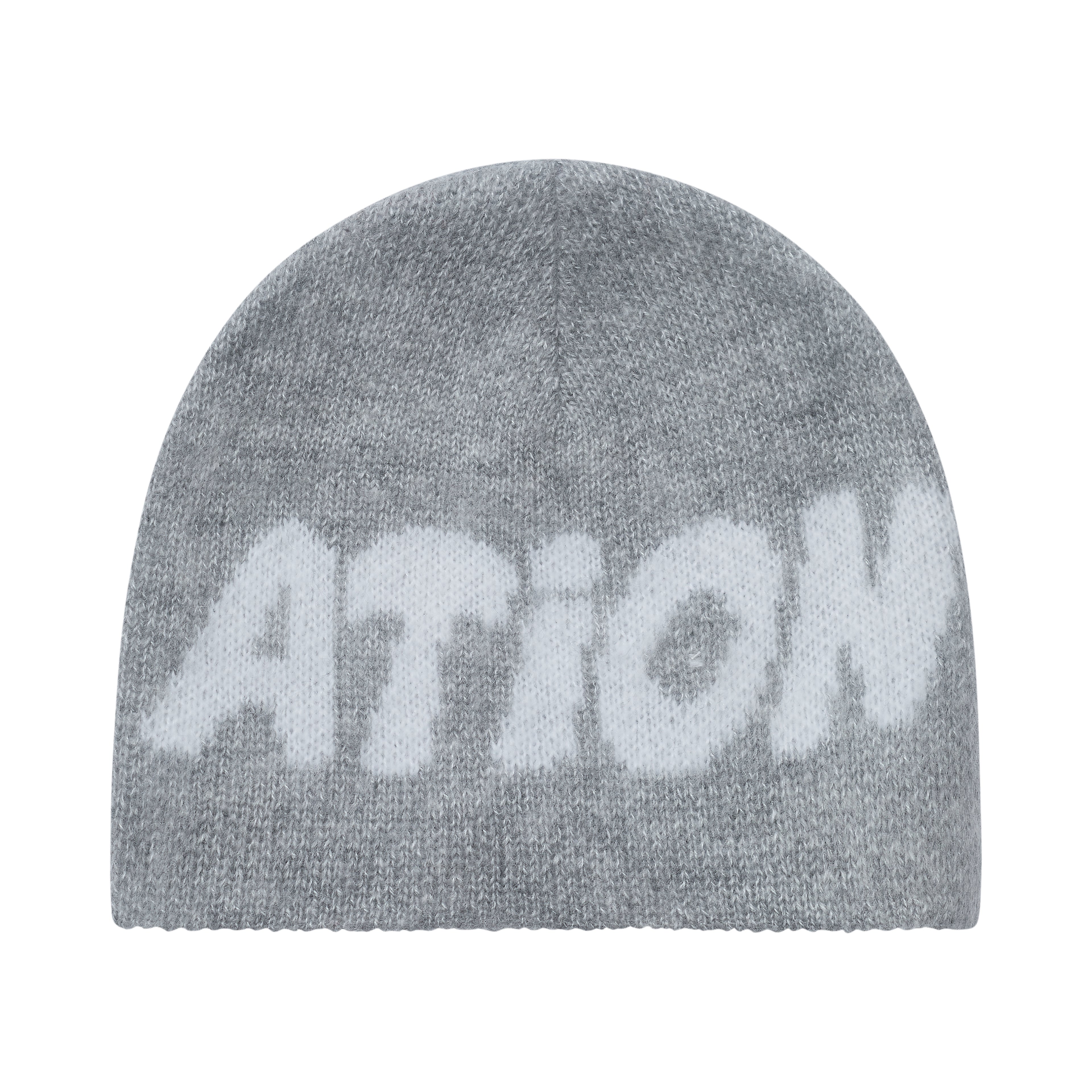 GREY ALPACA BEANIE