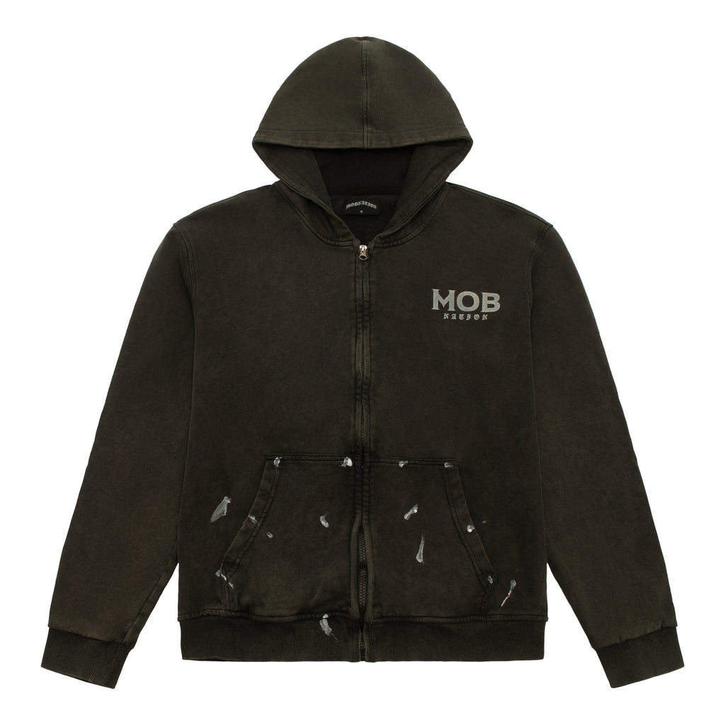 GREY MILANO HOODIE