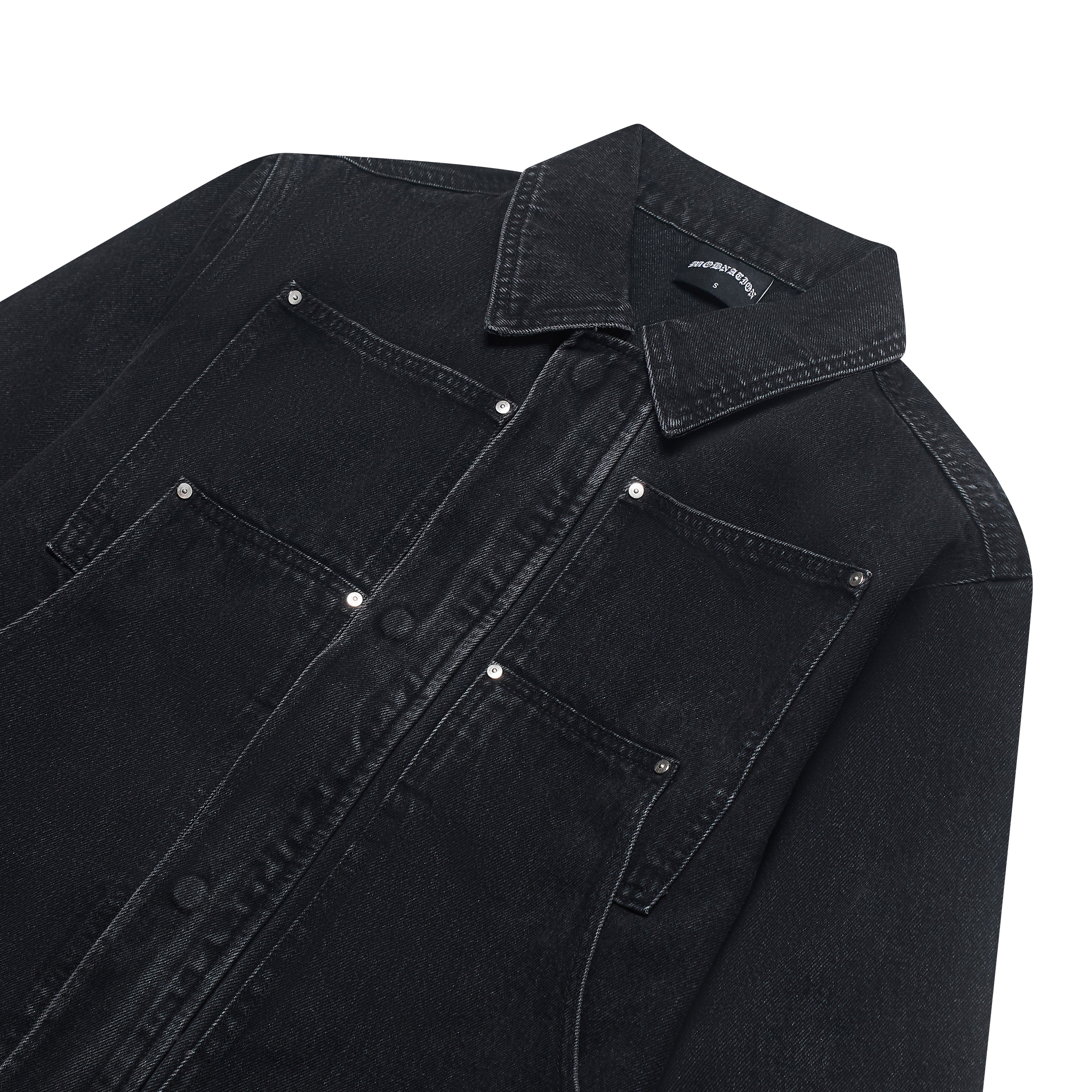 BLACK DENIM JACKET