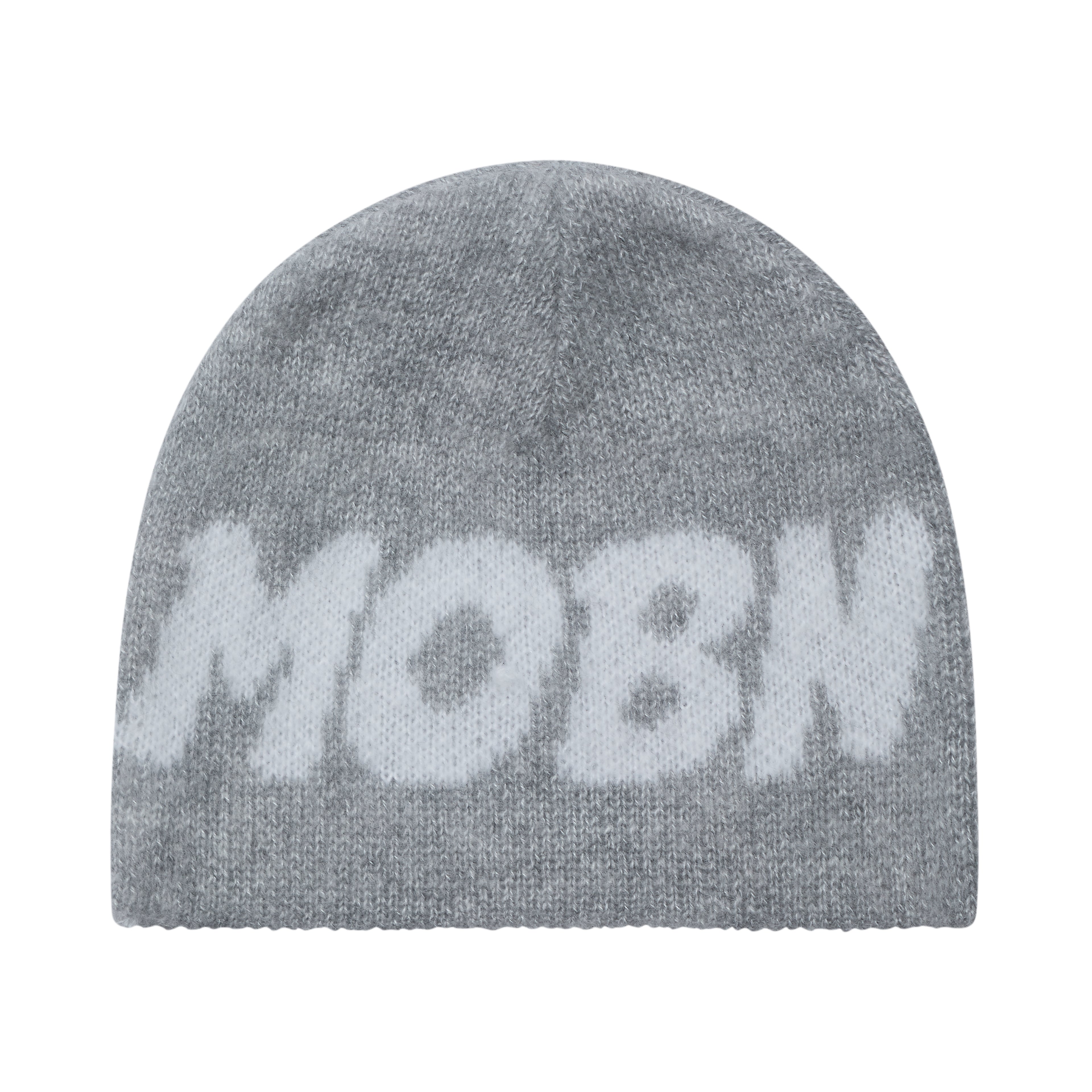 GREY ALPACA BEANIE