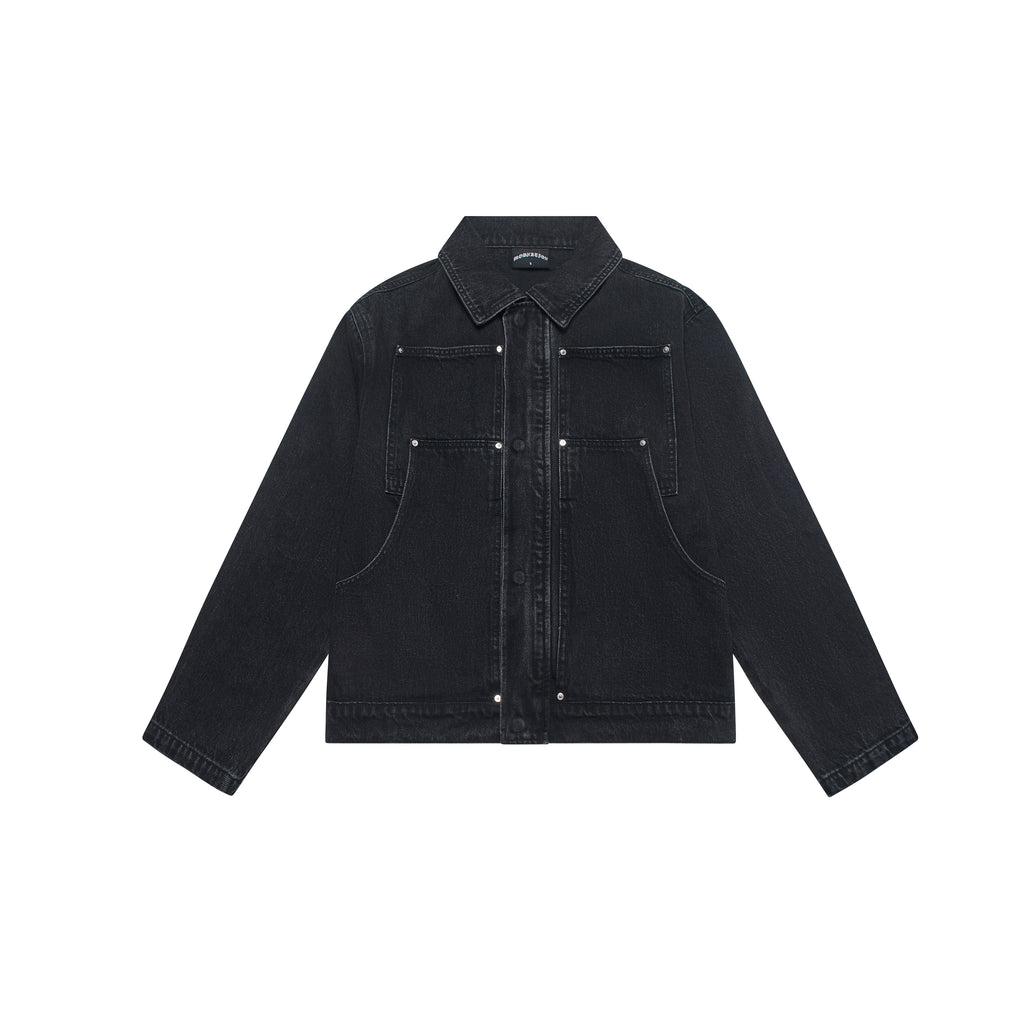 BLACK DENIM JACKET