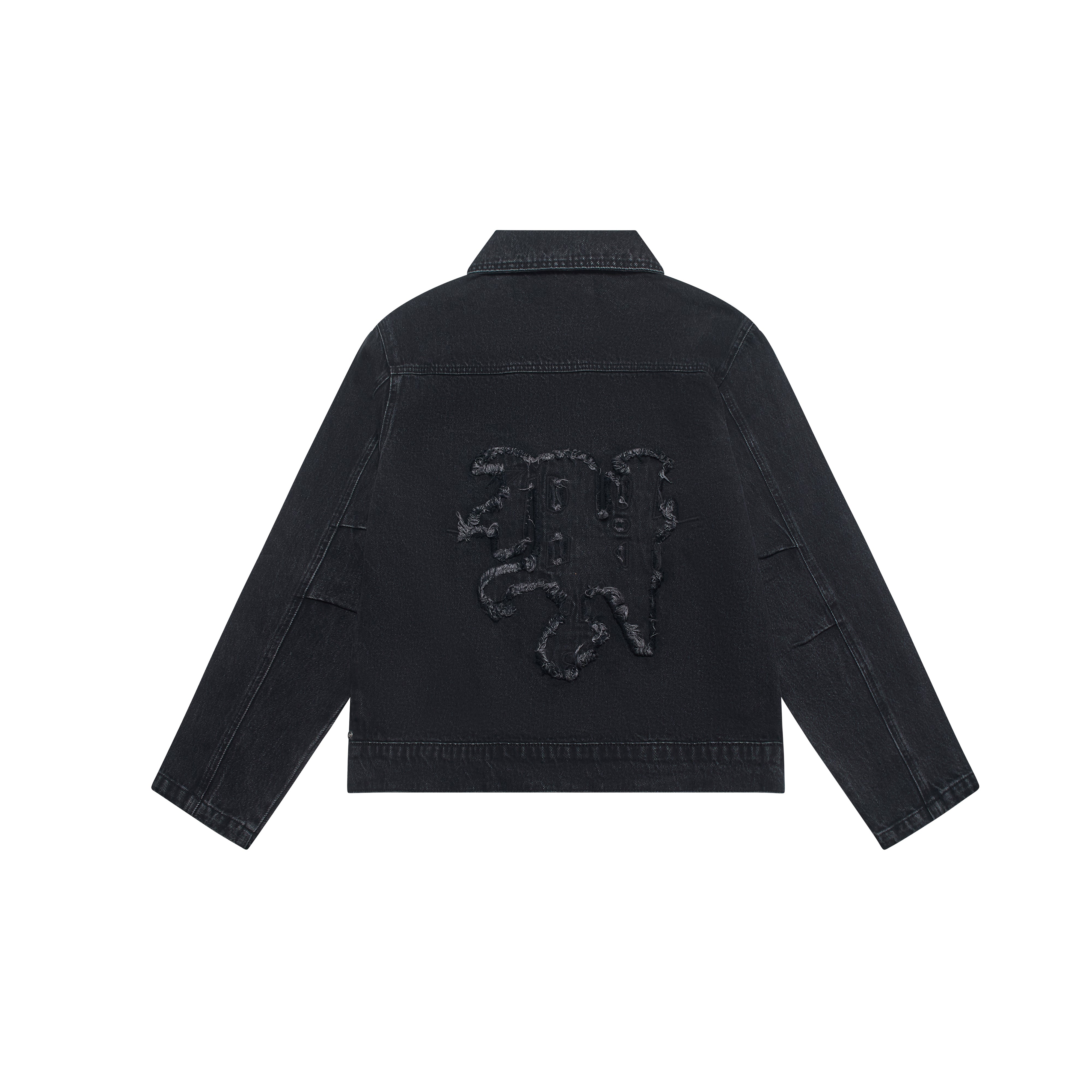 BLACK DENIM JACKET – Mob Nation
